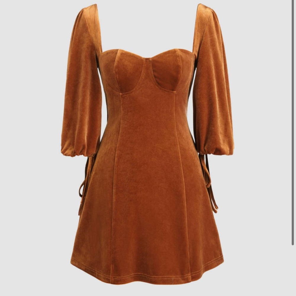 Velvet Mini Dress